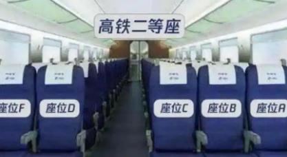 高鐵座位號(hào)怎么看（高鐵座位號(hào)ABCDF分布圖）