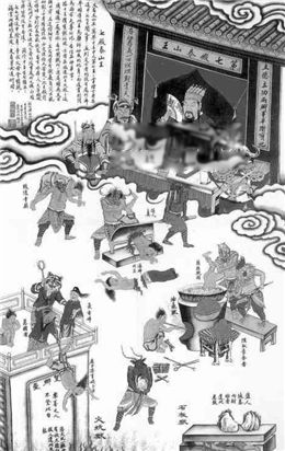 十殿閻羅是哪十位都是誰 18層地獄恐怖真實圖片