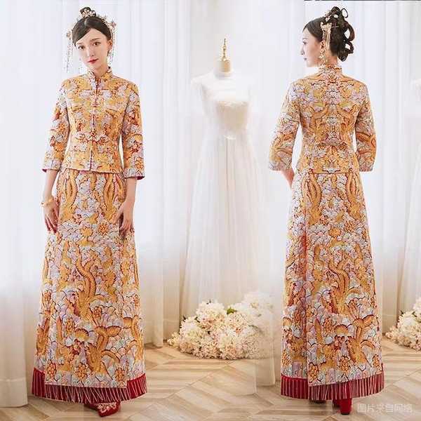 秀禾服、龍鳳褂，明星婚禮追捧的兩種婚服，你喜歡哪個(gè)？