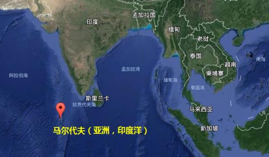 馬爾代夫在哪個國家  馬爾代夫地理位置
