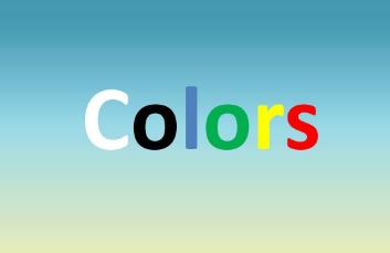 表示顏色的單詞有哪些？將表示顏色的單詞寫下來（120個）