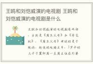 王鷗和劉愷威演的電視劇 王鷗和劉愷威演的電視劇是什么