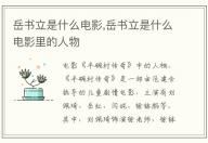岳書立是什么電影,岳書立是什么電影里的人物