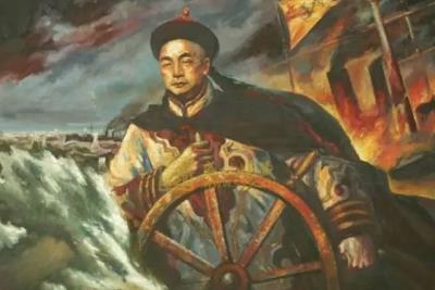 丁汝昌在哪場戰役中犧牲的