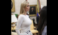 伊萬卡號稱大號水蜜桃為什么 原因胸部實在太豐滿