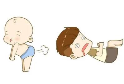 兩個月大嬰兒經常放屁