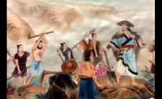 大禹治水三過家門而不入的故事