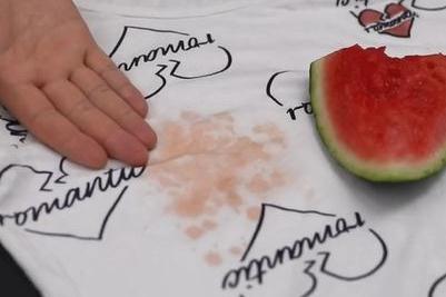 衣服有水果漬怎么洗