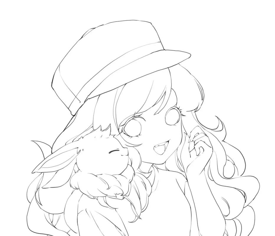 教你給線稿上色教程