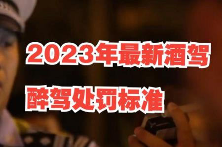 酒駕處罰2023最新標(biāo)準(zhǔn)判刑多少 - www.0453c.com