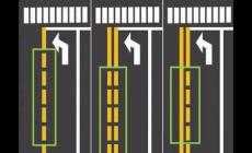 左轉情況下，黃色虛線可以掉頭嗎？