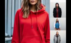 紅色衛衣配什么顏色的外套好看女 紅色衛衣搭配外套