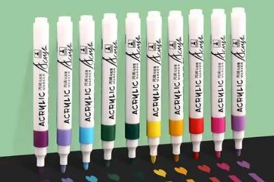 馬克筆和丙烯馬克筆的區別