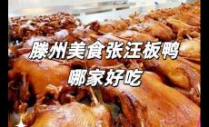 滕州美食張汪板鴨哪家好吃一點 張汪板鴨哪家最正宗